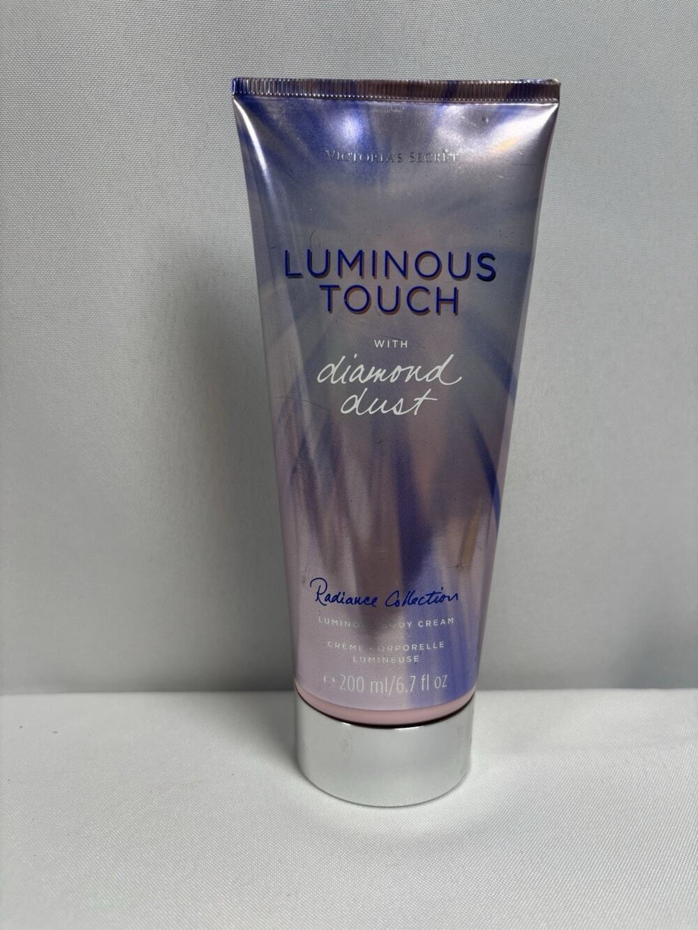 New Victoria Secret Luminous Touch With Diamond Dust Body Cream 6.7 Oz
